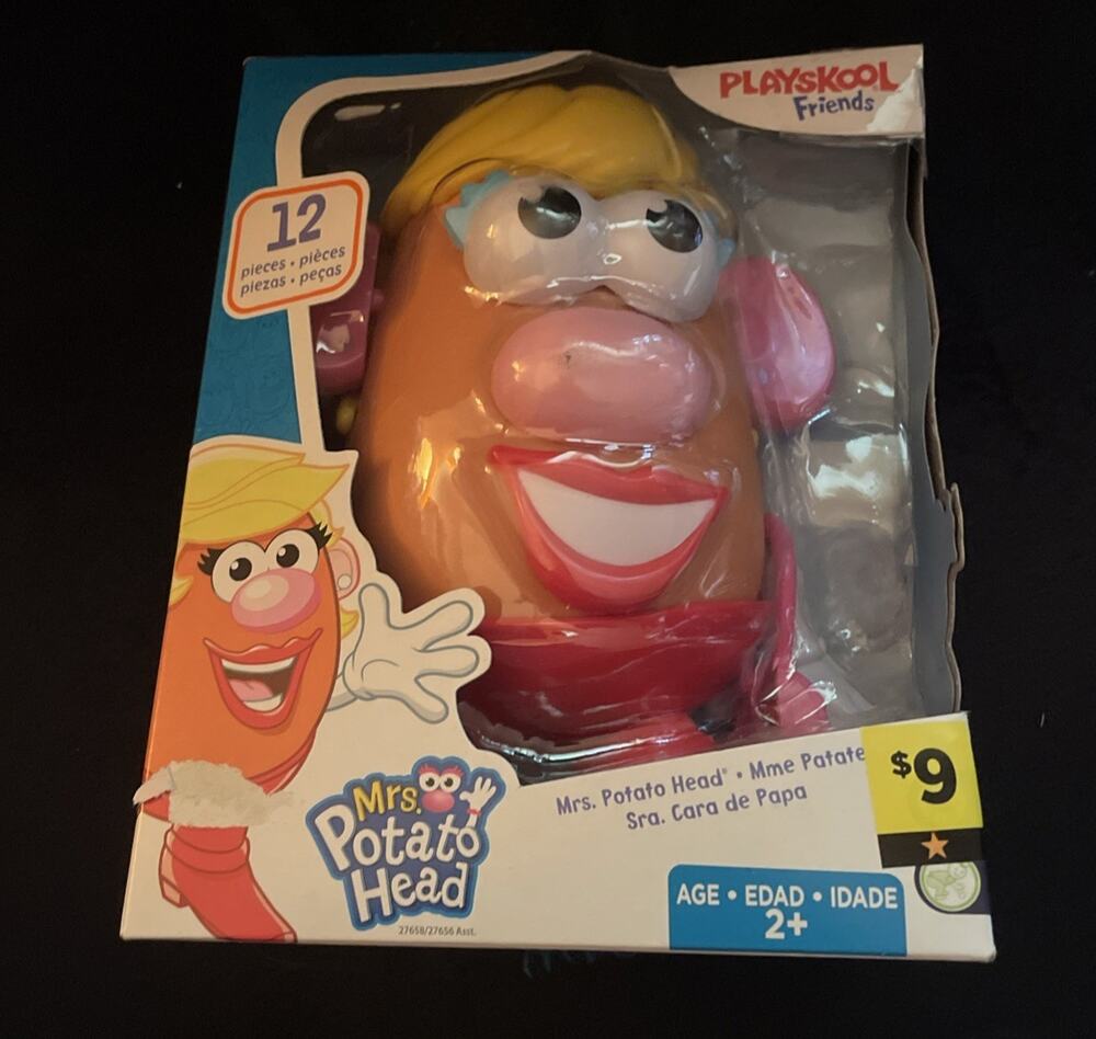 Playskool Friends Mrs. Potato Head 12 Pieces 2016 Hasbro Play Toy Sealed NEW